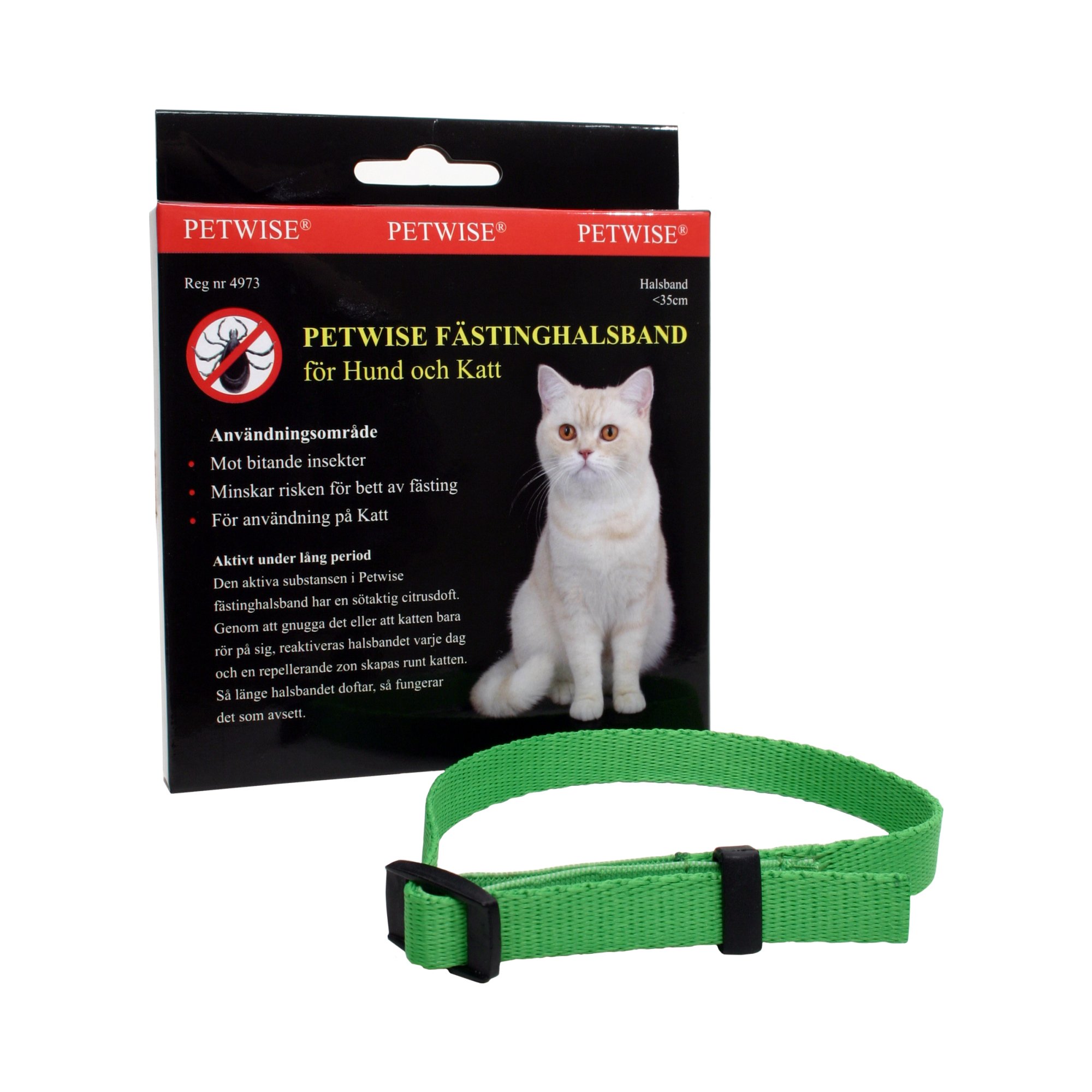 Køb Petwise Flåthalsbånd til Kat til din eller kat |