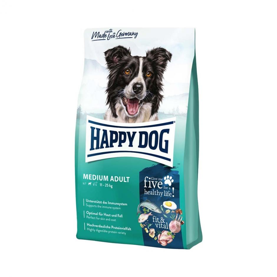 Produktion Estate Wade Køb Happy Dog Fit & Vital Medium Adult til din hund | Tinybuddy