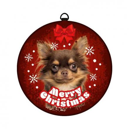 Juledekoration Med Hundemotiv Chihuahua