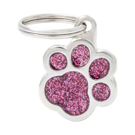 MyFamily Paw - Pink/Glitter