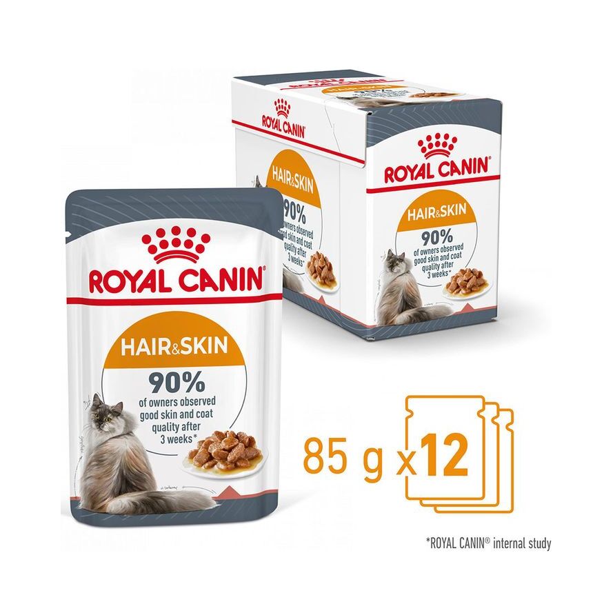 Royal Canin Hair & Skin Care Gravy - 12x85 g